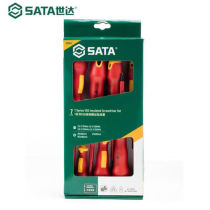 Shida (SATA) tool set 7 pieces of T series VDE insulation screw group sets 093037 pieces 09303
