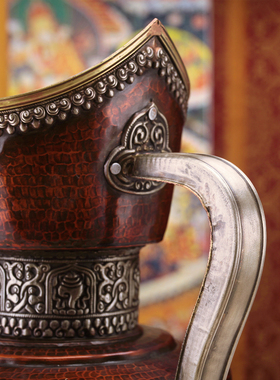 铜手工鸭嘴壶酒壶酥油茶民族风