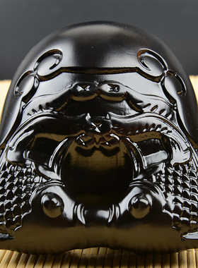 台湾博能堂用品黑檀木木鱼法器击打乐器佛具精雕木鱼一套