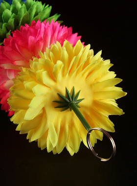 彩带七色莲花尖圆莲花两米1m9重瓣装饰节假日婚庆寺屋藏式布展台