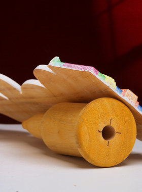 实木彩绘摆件多款家用装饰摆件