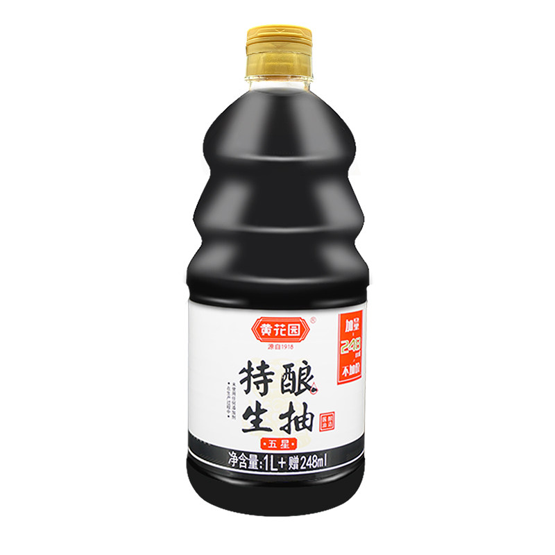 【黄花园】0添加特酿酱油1.248Lx2