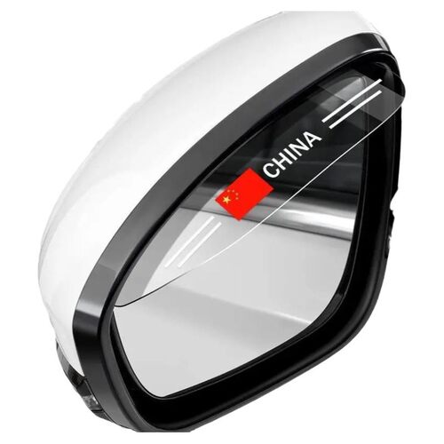 汽车后视镜雨眉通用后车镜透明雨眉车载镜子防水防雨挡板改装配件 - 图3