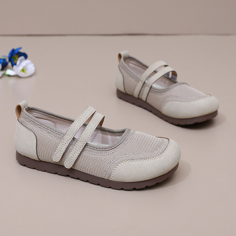 魔术贴一字带玛丽珍鞋女2025新款爆款复古时尚百搭单鞋幼师护士鞋,淘宝优惠券,粉丝福利购,淘宝优惠卷