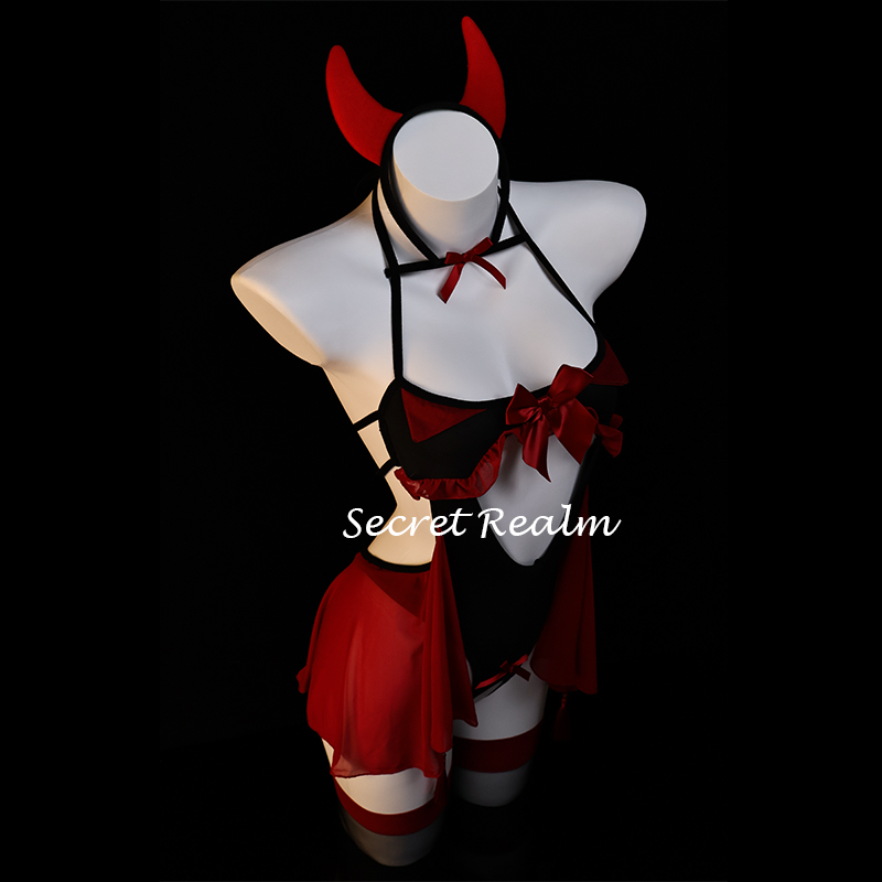 秘境「契约魅魔」性感睡裙小恶魔女圣诞节COS制服套装透纯欲qqny,淘宝优惠券,粉丝福利购,淘宝优惠卷