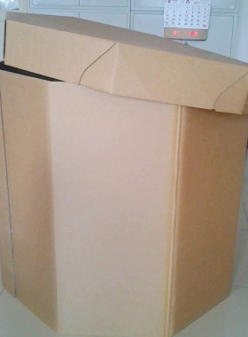 八角纸箱化工品 承重包装箱物流运输 八角加厚瓦楞纸箱打包箱
