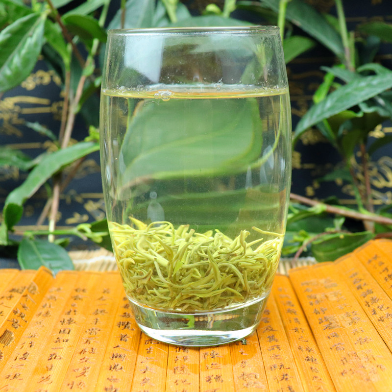 蒙顶甘露新茶四川特产绿茶浓香型明前高山茶雅安茶叶散装250g包邮 - 图0