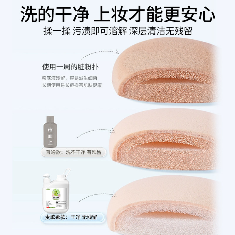美容院粉扑清洗剂大容量神器影楼婚纱照妆造店化妆工具专用清洁剂,淘宝优惠券,粉丝福利购,淘宝优惠卷