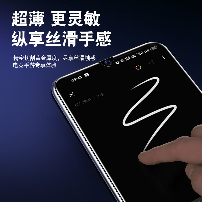 适用三星A04S钢化膜全屏覆盖高清防爆三星GalaxyA04S手机膜防摔蓝光护眼SM-A047F/DS玻璃贴膜三星A04S保护膜
