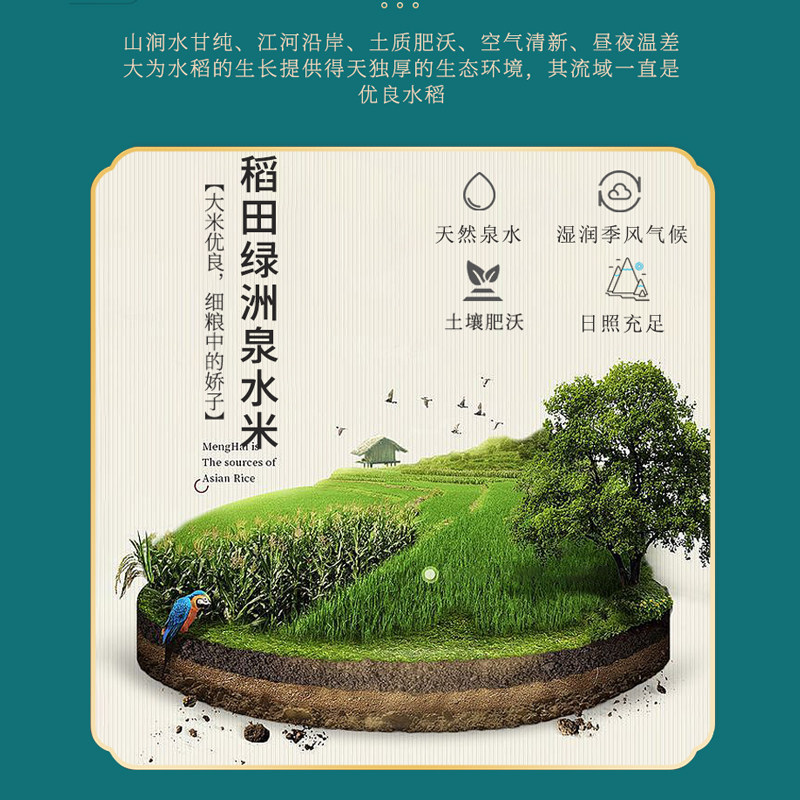  稻田绿洲大米