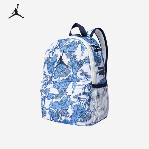 NIKE JORDAN 耐克aj双肩背包儿童包旅行户外包糖果色男女运动包 - 图0