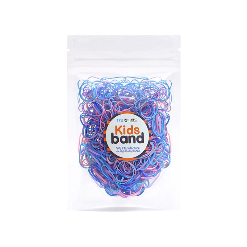 韩国KidsBand彩色皮筋宝宝防皮圈胶圈橡皮筋儿童头绳糖果色皮筋 - 图3