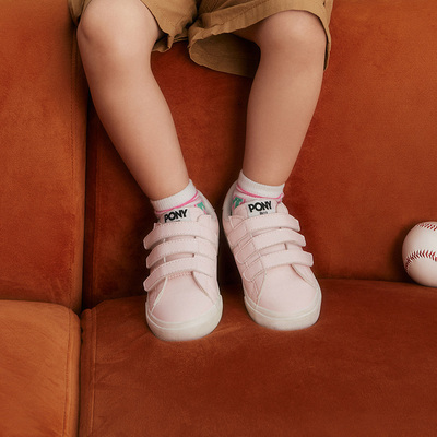 pony春季男童女童板鞋休闲鞋