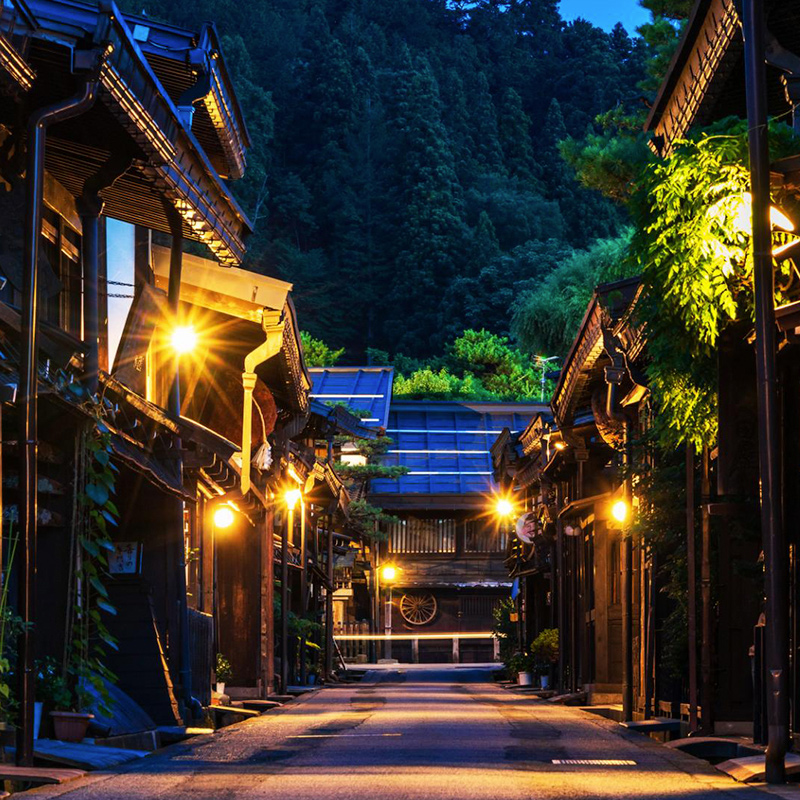 日本名古屋旅游飞驒高山白川乡合掌村一日游-图1