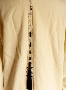 琉璃水墨色国风软璎珞长背云