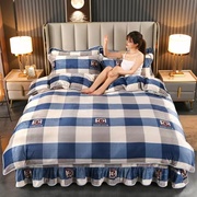 母婴级牛奶绒四件套8斤起