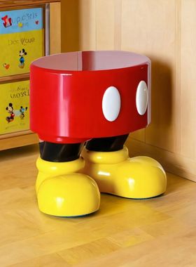 米奇小矮凳创意家居可坐摆件可爱简约凳子
