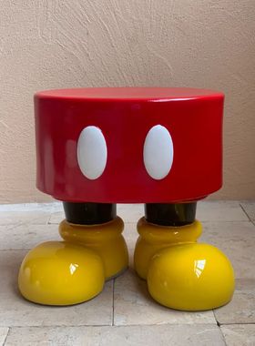 米奇小矮凳创意家居可坐摆件可爱简约凳子