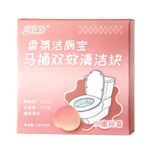 蓝怡宝蓝泡泡马桶清洁剂洁厕50g*4