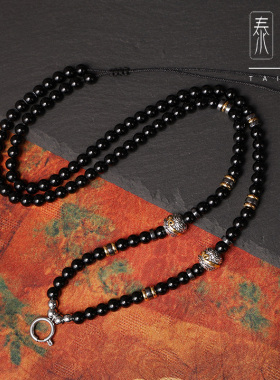 悟空吊坠挂绳大圣藏银佛牌链子