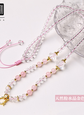 泰国佛牌链子水晶珠链子万能扣