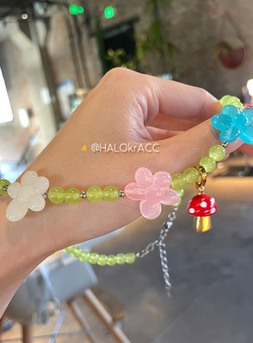 HALOkrACC韩代森林精灵项链