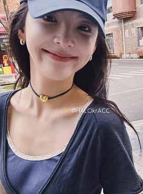 HALOkrACC韩国edito厚金属爱心