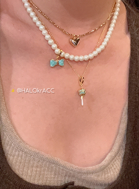 HALOkrACC韩代薄荷糖豆挂坠