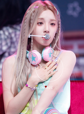 HALOkrACC韩国张元英玫瑰戒指