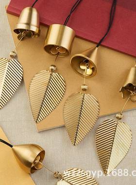 日式纯铜治愈系冥想瑜伽风铃挂件卧室阳台户外装饰多巴胺铃毕业礼