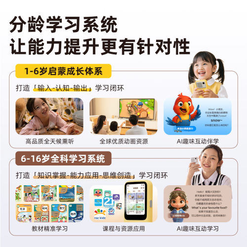 听力熊T8复读机智能AI随身学习机熏听机Line联名礼盒英语复读机随身听英语听力宝磨耳朵神器同步新课标 - 图0