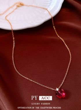 项链百搭电镀休闲简约真金吊坠