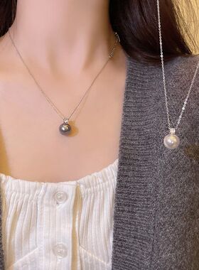 小众女高级感饰品锁骨秋冬简约