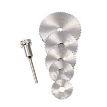 Woodwork saw blade with shank saw blade small saw blade wood small slicing high-speed steel saw blade 60mm saw blade suit saw blade 7