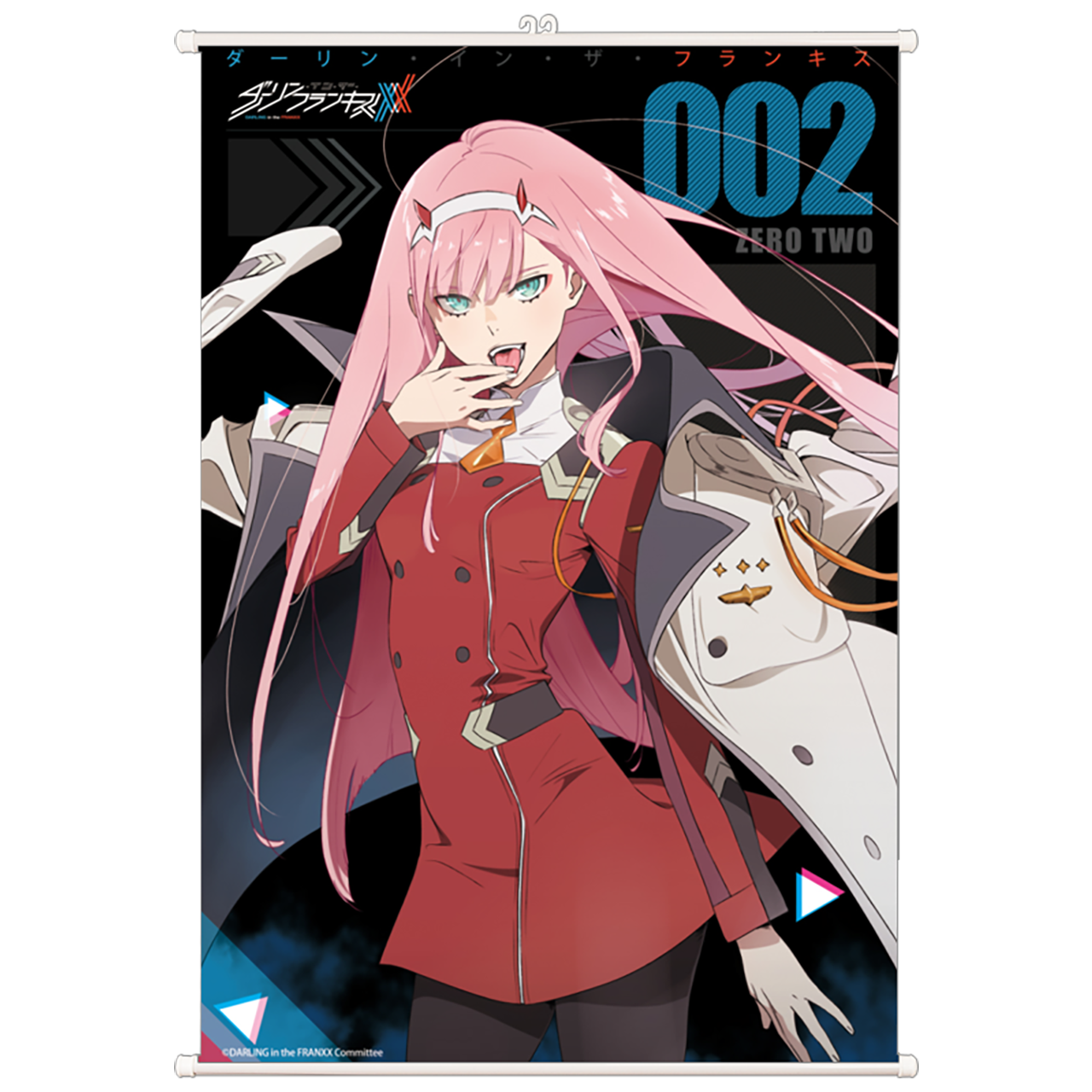 漫序正版动漫周边DARLING in the FRANXX 02 国家队挂画壁画海报 - 图3