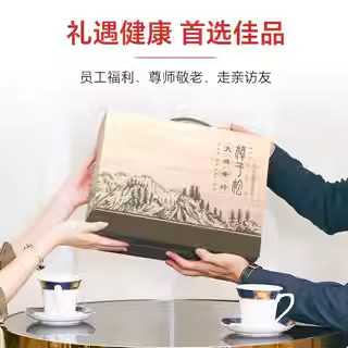 樟子松新品兴安味道礼盒大兴安岭东北特产干货滑子菇榆黄蘑木耳