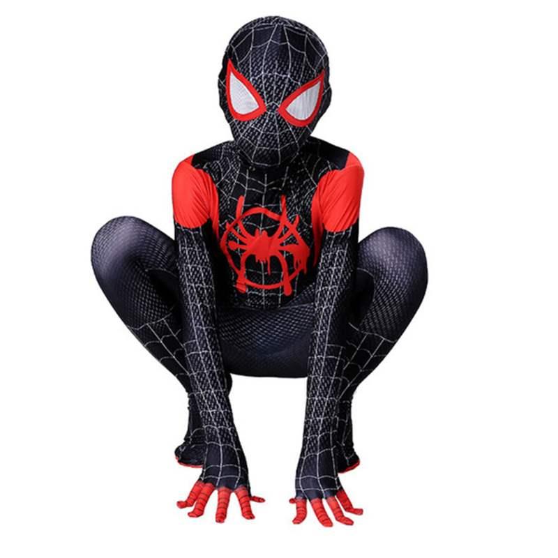 New Miles Morales Far From Home Spiderman Cosplay Costume P - 图0