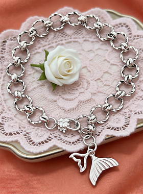 新款精工S925纯银莫比乌斯手链原创设计送闺蜜送女友礼物孤品清货