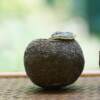 Two boxes of free tea set, one green tangerine, Guangdong Xinhui small green tangerine Pu'er ripe tea, tangerine peel Pu'er 150g/box