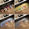 Cartoon trendy and cool diatom mud floor mats, water-absorbent and non-slip, kitchen-specific anti-oil and anti-slip foot mats, waterproof and wash-free carpets