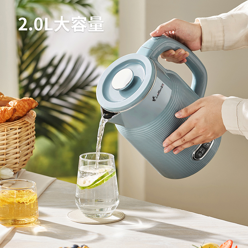 雷凡316电热水壶复古热水壶保温大容量宿舍家庭烧水壶