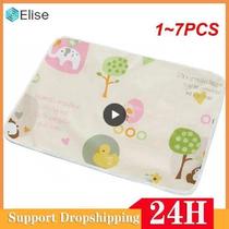 1 ~ 7PCS Washable Pet Pee Pad Pet Diaper Mat Reusable Mats