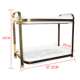 Cup storage rack double-layer household desktop drain tea cup tea set water cup upside down storage rack with tray
