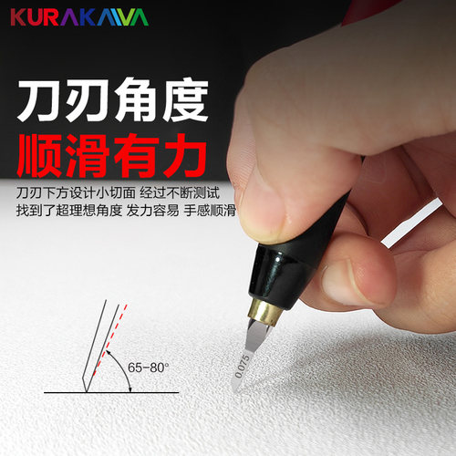 仓川模型推刀高达模型世界GK定位刻线刀精密钨钢刻刀细节改造工具 - 图1