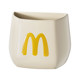 The outside side of the refrigerator storage rack stores kitchen supplies behind the entrance door, the entrance McDangdang French fries magnetic storage box