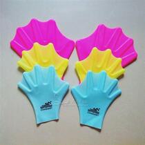 Swimming Gloves Hand Webbing Silicone adult Children speed up Scuba Juvenile Diving Learn Submersible Materials Duck Palm