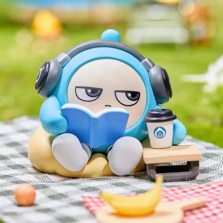 蛋仔派对手办蛋仔派对一起去野餐系列手办盲盒潮玩公仔玩具可爱女孩礼物祖国版