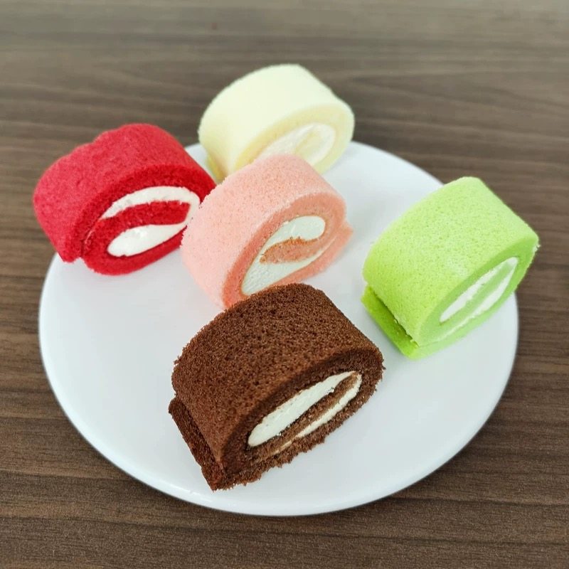 五彩瑞士卷冷冻慕斯蛋糕抹茶甜点下午茶540g/盒,淘宝优惠券,粉丝福利购,淘宝优惠卷
