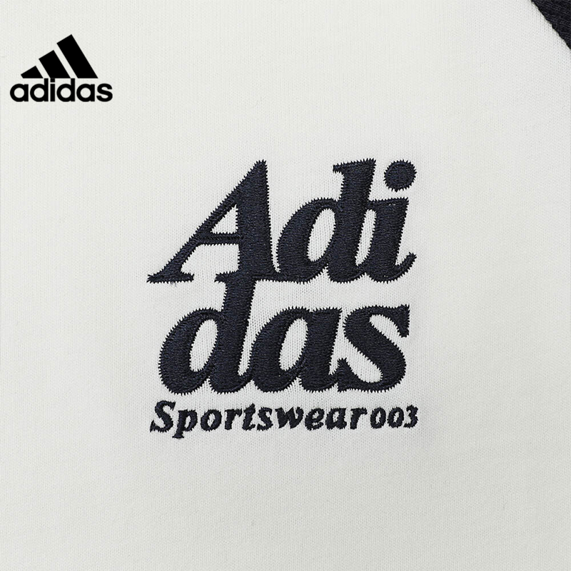 adidas阿迪达斯男子运动训练休闲圆领长袖T恤JI6851