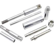 Double head bolt axis silver steel branch solid shaft national standard coarse tooth custom high strength limit screw rod with double snap spring